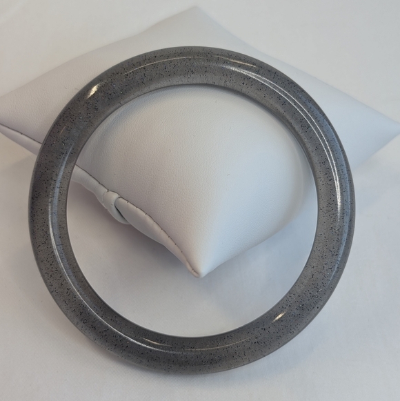 Smokey Glitter Bangle Bracelet- Small - Handmade - Picture 5 of 10